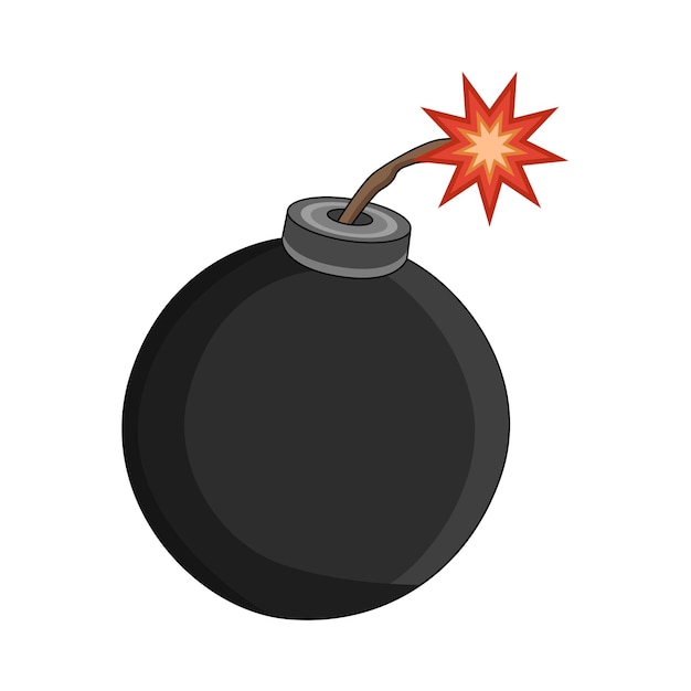Ilustração de bomba