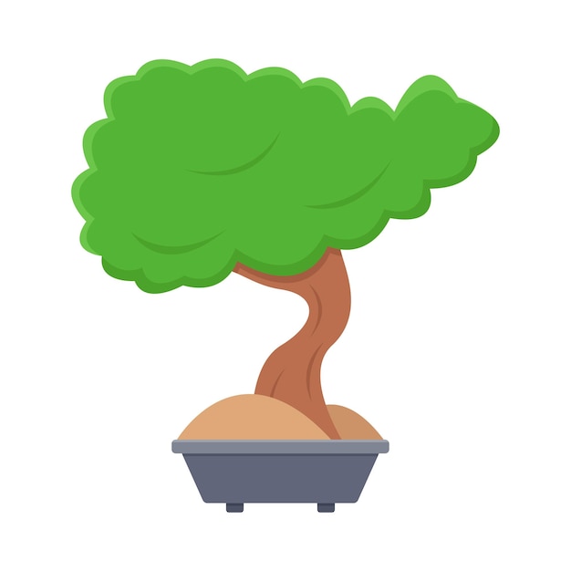 Vetor ilustração de bonsai