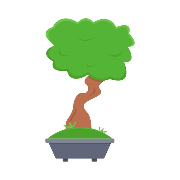 Ilustração de bonsai