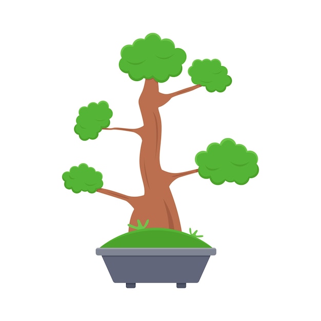 Ilustração de bonsai