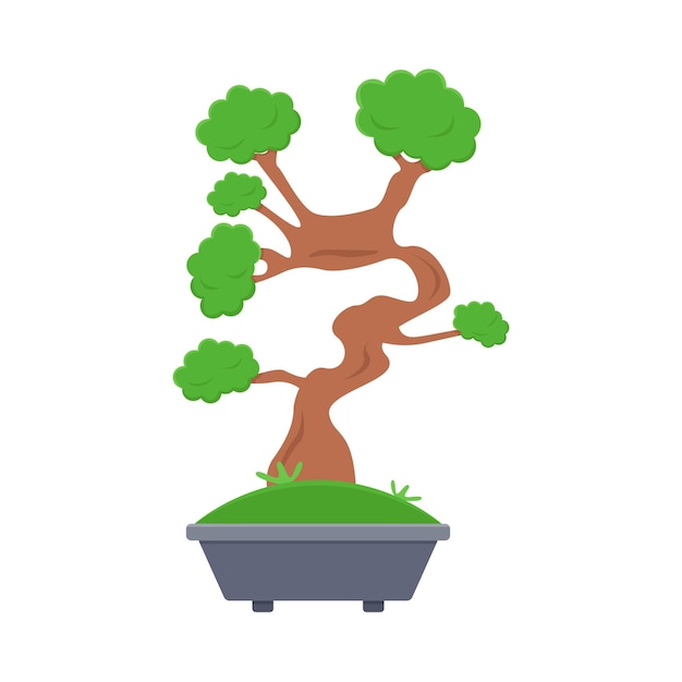 Ilustração de bonsai