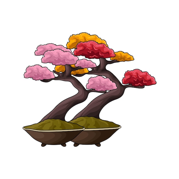 Vetor ilustração de bonsai