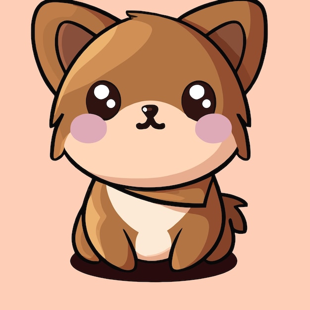 cachorrinho kawaii - Desenho de uniroberto - Gartic