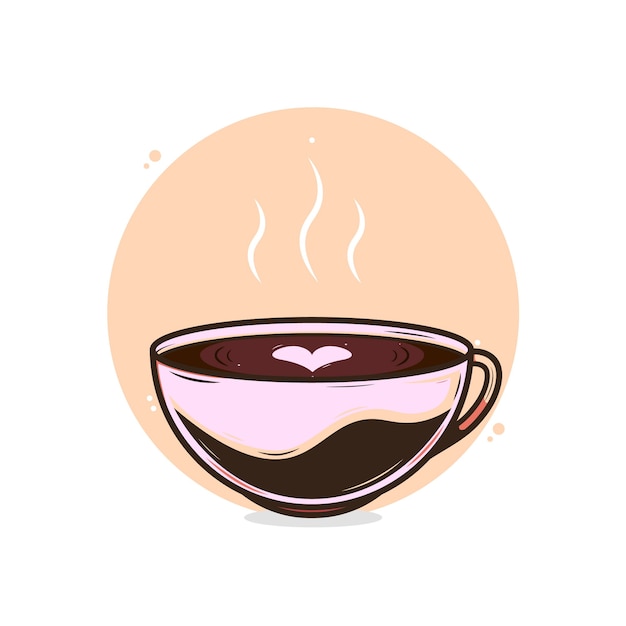 Ilustração de café