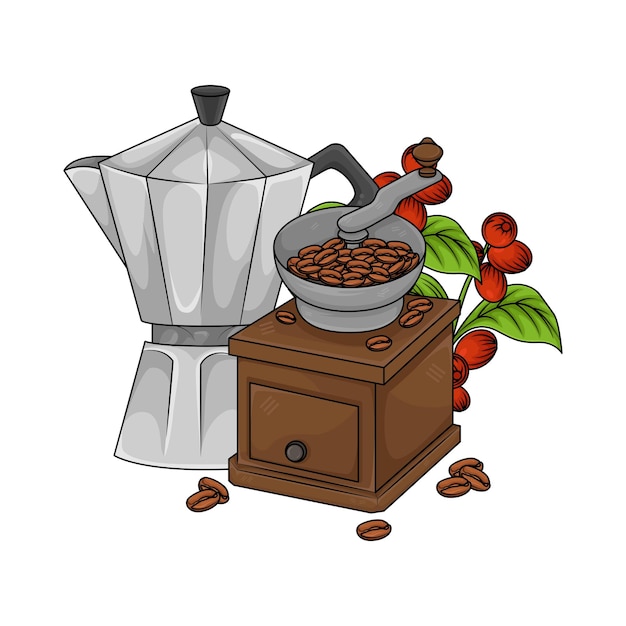 Vetor ilustração de café