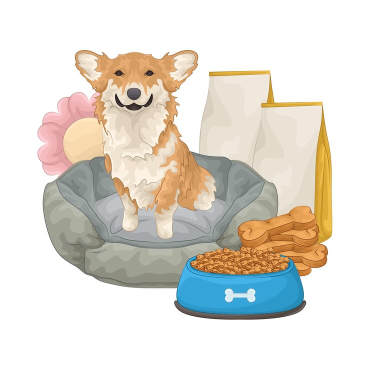 Vetor ilustração de cão