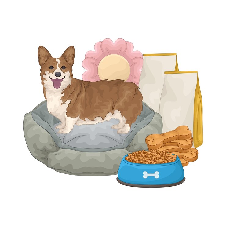 Vetor ilustração de cão