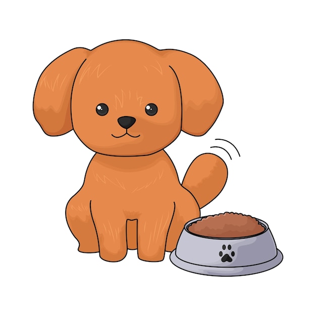 Ilustração de cão
