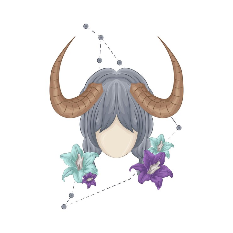 Vetor ilustração de capricórnio