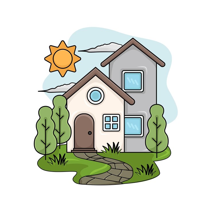 Vetor ilustração de casa