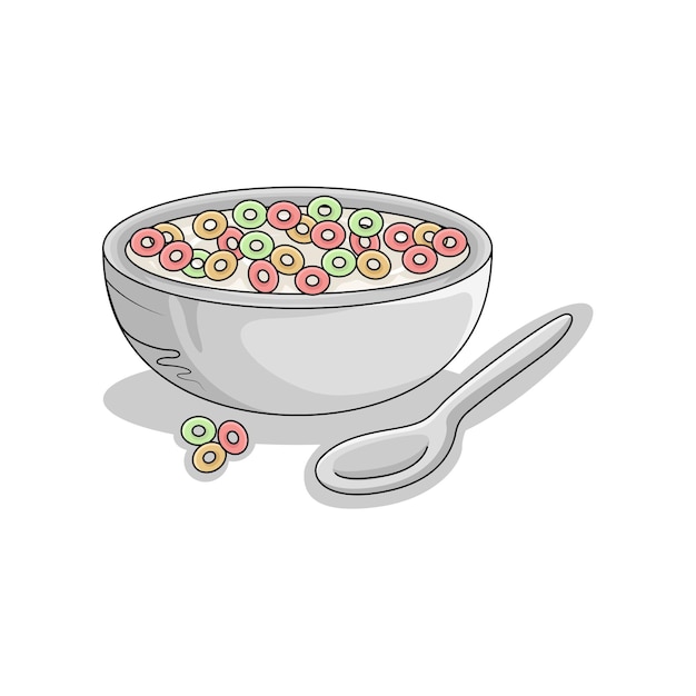 Vetor ilustração de cereal