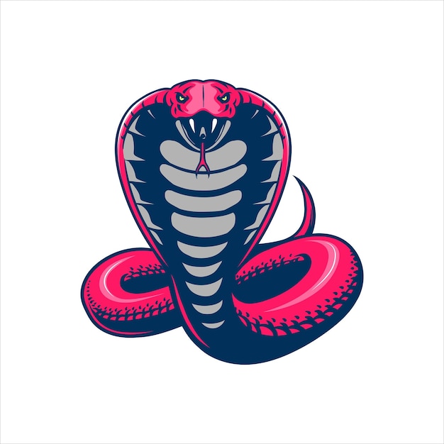 Vetor ilustração de cobra-cobra