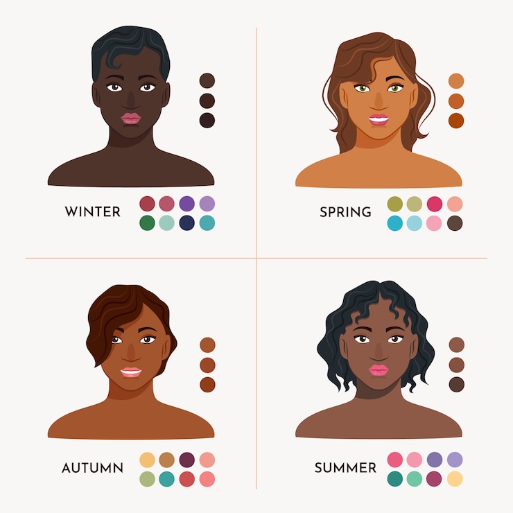 Vetor ilustração de colorimetria desenhada à mão