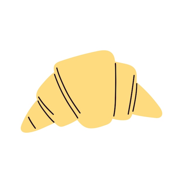 Ilustração de croissant