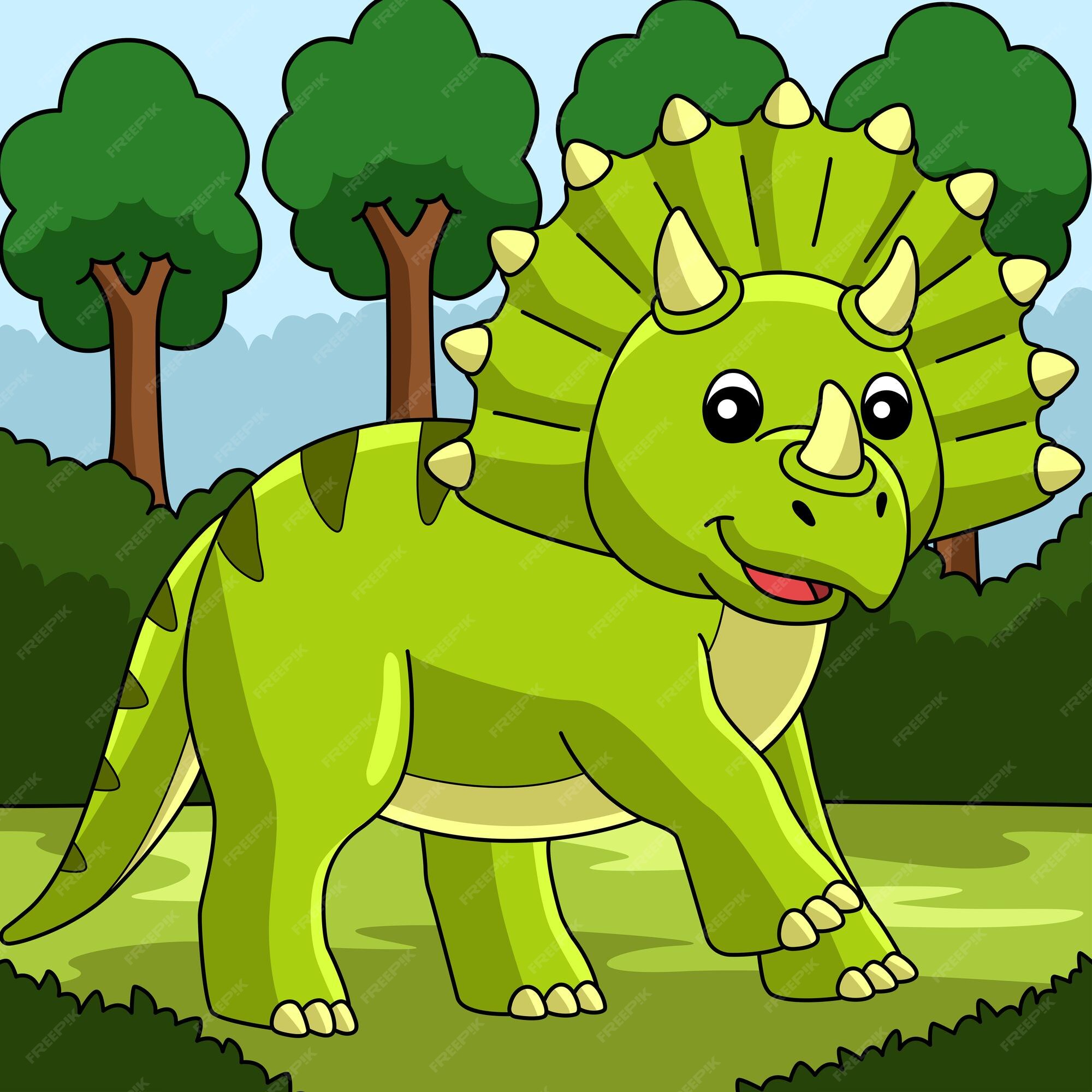 fofa dinossauros vetor definir. mão desenhado rabisco triceratops,  estegossauro, tiranossauro, diplodoco, pterossauro. dinossauro quadrinho  personagem Projeto para crianças, imprimir, roupas, poster, Educação,  edutainment. 20480208 Vetor no Vecteezy