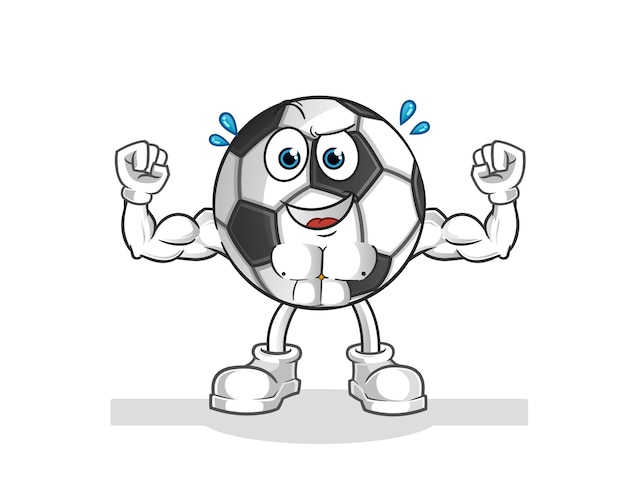 Ilustração de desenho animado de bola
