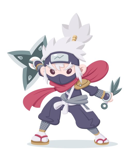 COMO DESENHAR KAKASHI chibi 