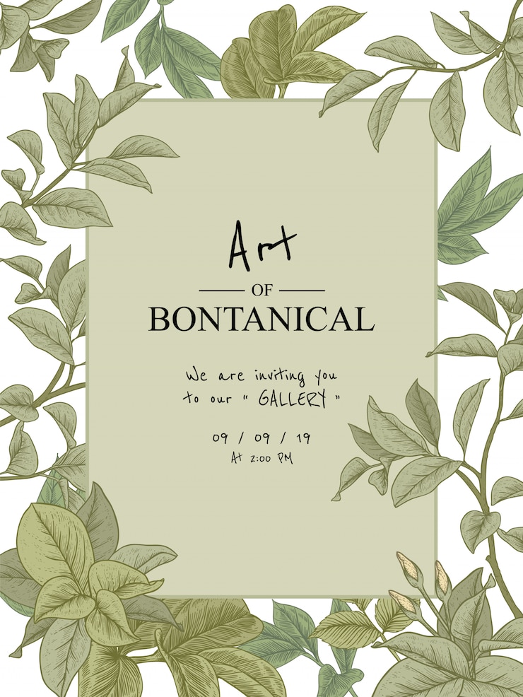 Vetor ilustração de desenho floral