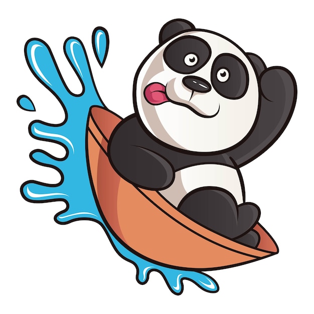 Panda Fofo De Volta à Escola Personagem Vetorial De Desenho Animado De  Kawaii Ilustração do Vetor - Ilustração de urso, fofofo: 175699554