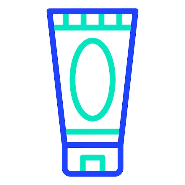 Ilustração de design de ícones vetoriais de creme de barbear