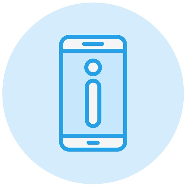 Ilustração de design de ícones vetoriais de informações