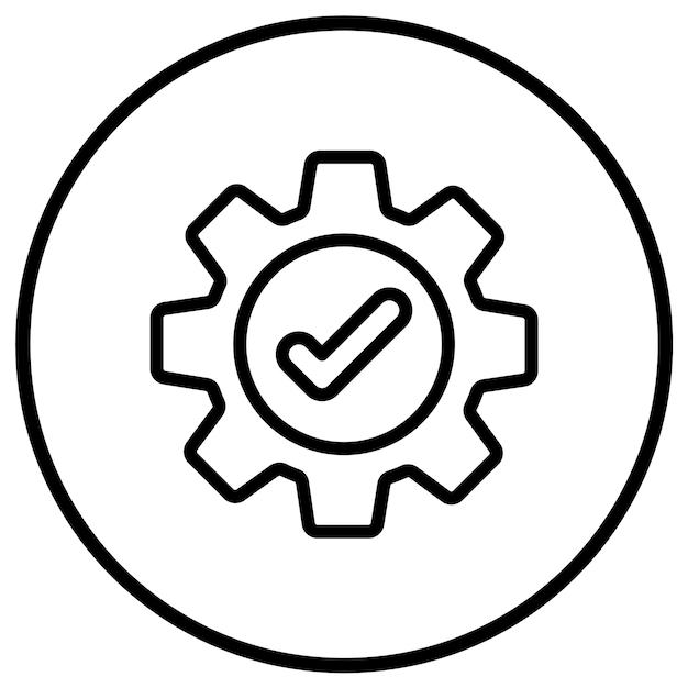 Ilustração de design de ícones vetoriais de manutenção