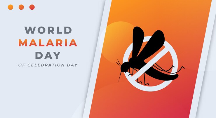 Vetor ilustração de design vetorial de celebração do dia mundial da malária para publicidade de banner de cartaz de fundo