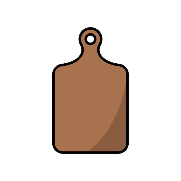 Ilustração de design vetorial de ícone de tábua de corte