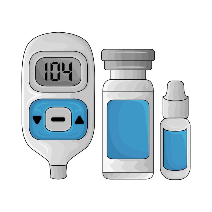 Vetor ilustração de diabetes