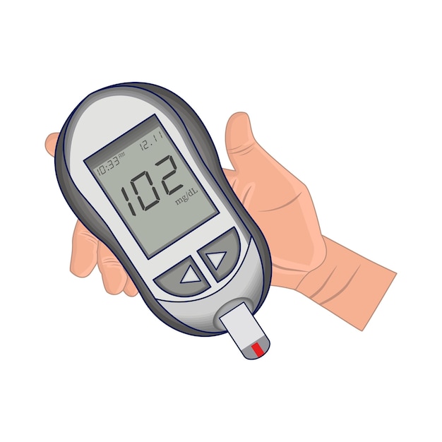 Ilustração de diabetes
