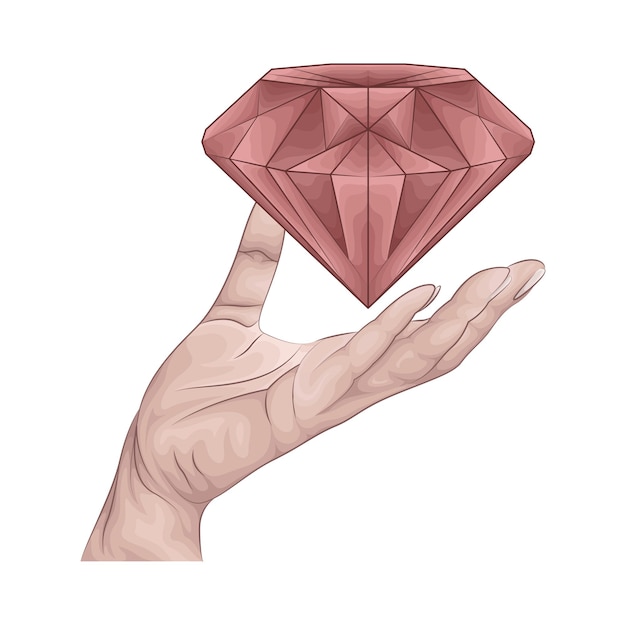 Vetor ilustração de diamante