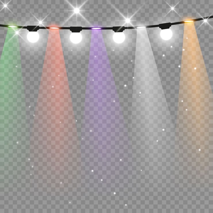 Vetor ilustração de efeito de luz de brilho.