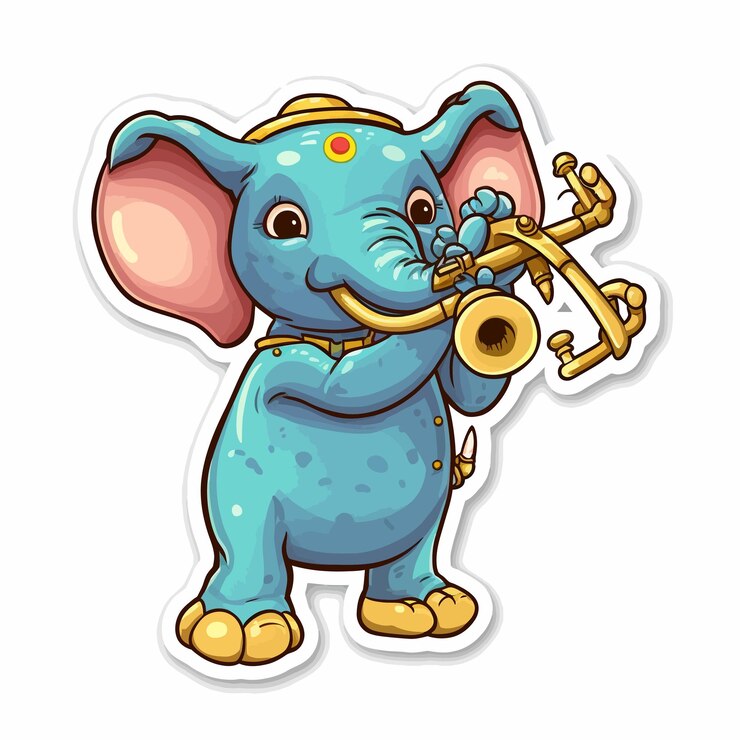 Vetor ilustração de elefante