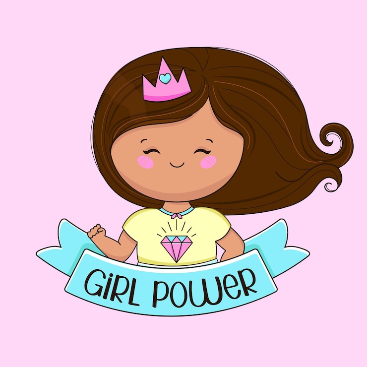 Vetor ilustração de força feminina vector