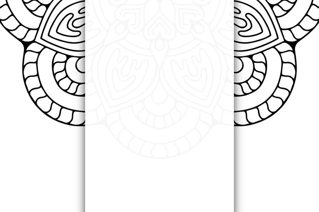 Ilustração de fundo bonito de ornamento