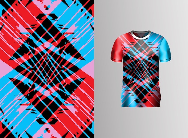 Vetor ilustração de fundo de textura abstrata para fundo de camiseta esportiva