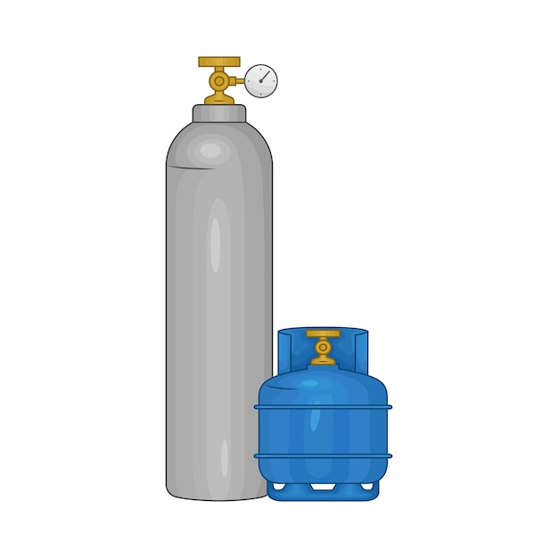 Ilustração de gás