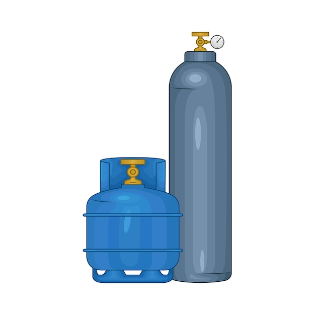 Ilustração de gás