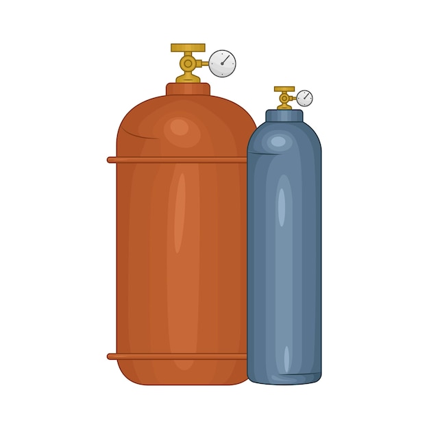 Ilustração de gás