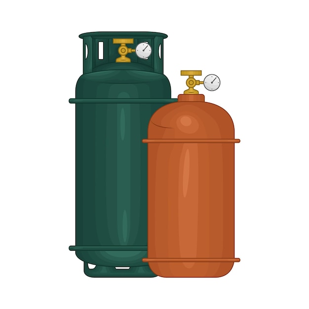 Ilustração de gás