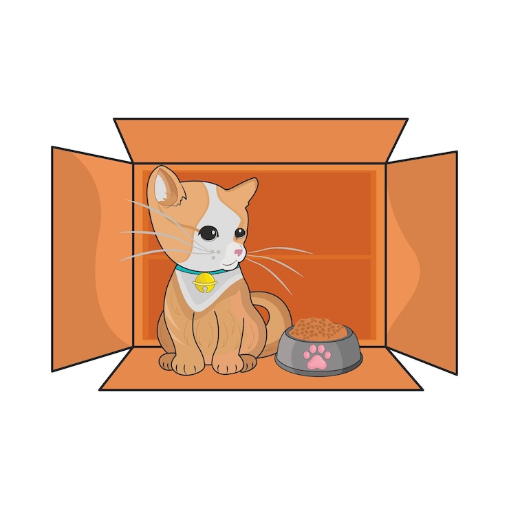 Vetor ilustração de gato