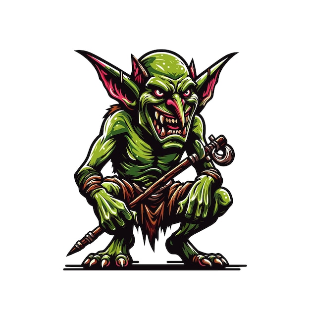 Vetor ilustração de goblins