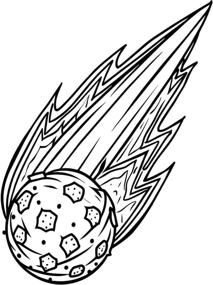 Vetor ilustração de gráficos vetoriais de meteoros formato de arquivo de origem eps desenho de ícone de escala sem perdas