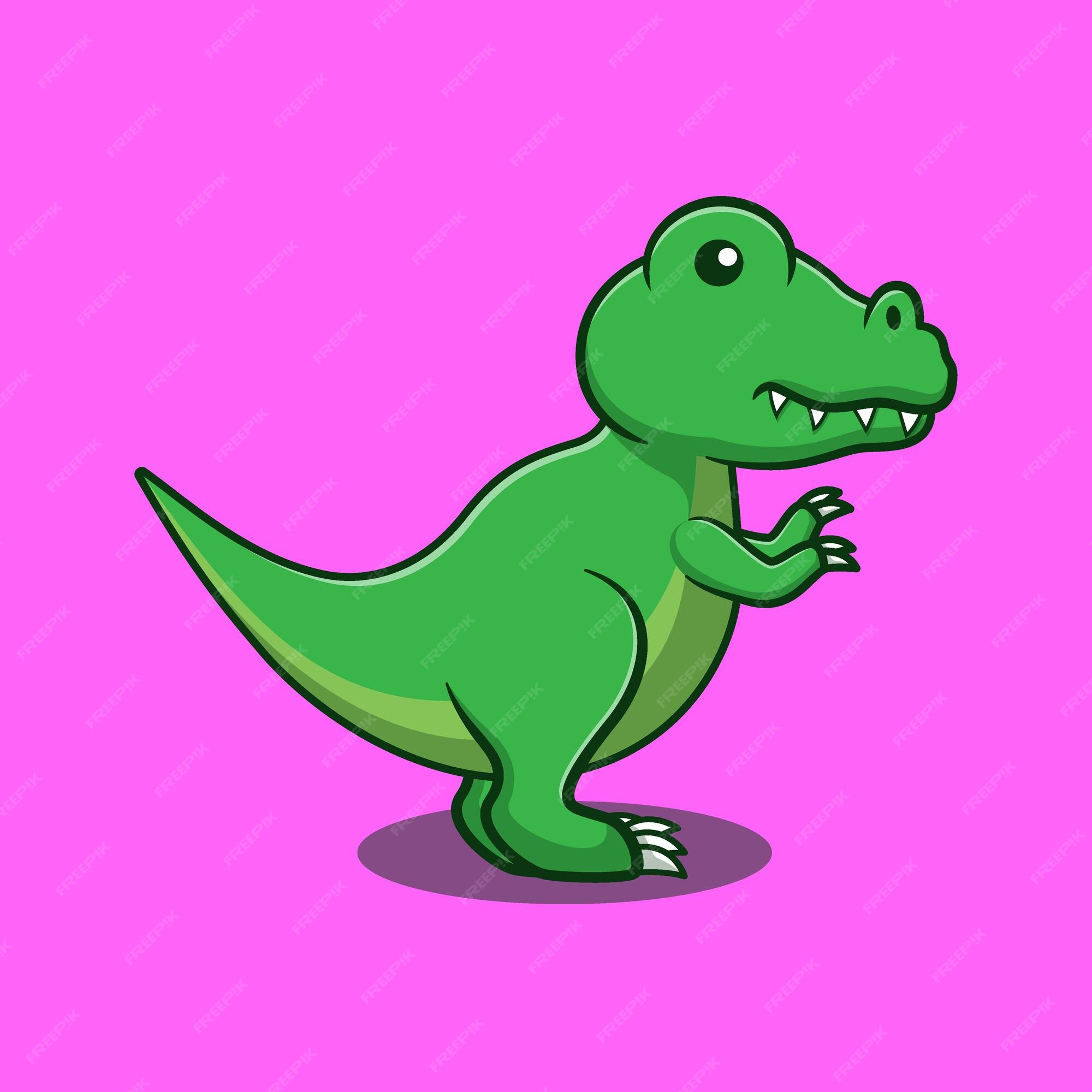 COMO DESENHAR DINOSSAURO KAWAII SUPER FOFO - PASSO A PASSO 