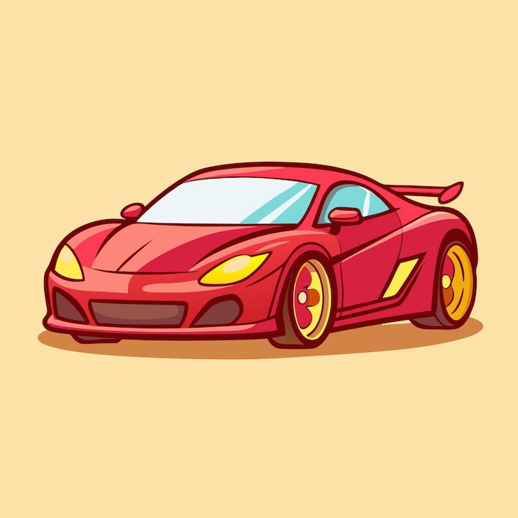 Vetor ilustração de ícones vetoriais de desenhos animados esportivos