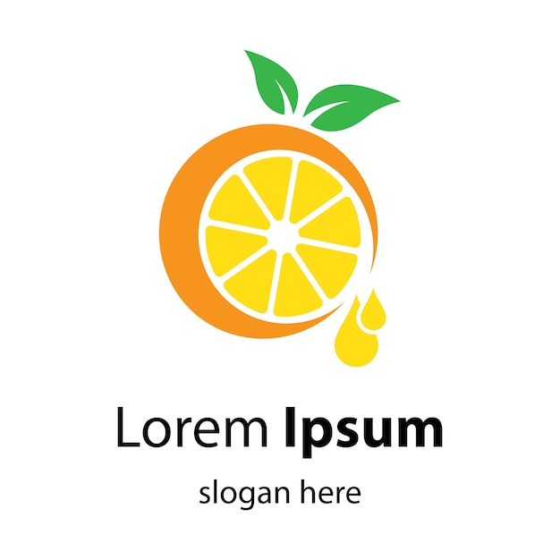 Ilustração de imagens do logotipo de limão