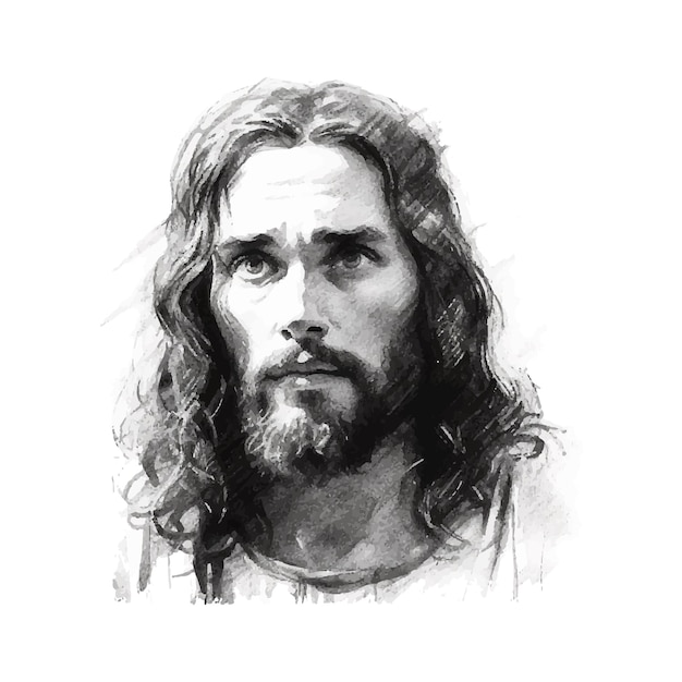 Vetor ilustração de jesus cristo