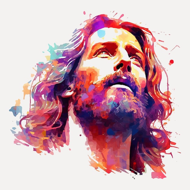 Ilustração de jesus cristo