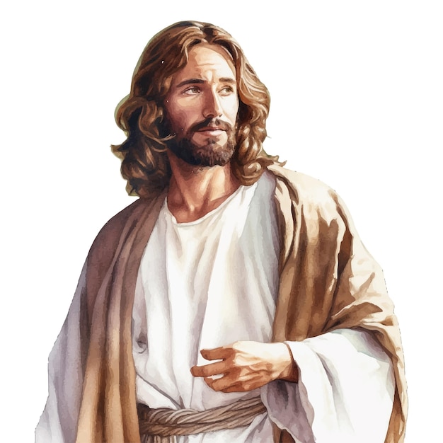 Vetor ilustração de jesus cristo