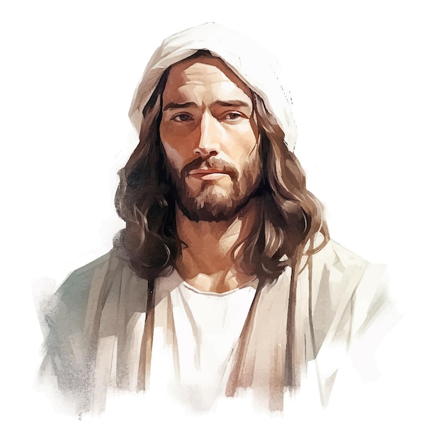 Vetor ilustração de jesus cristo